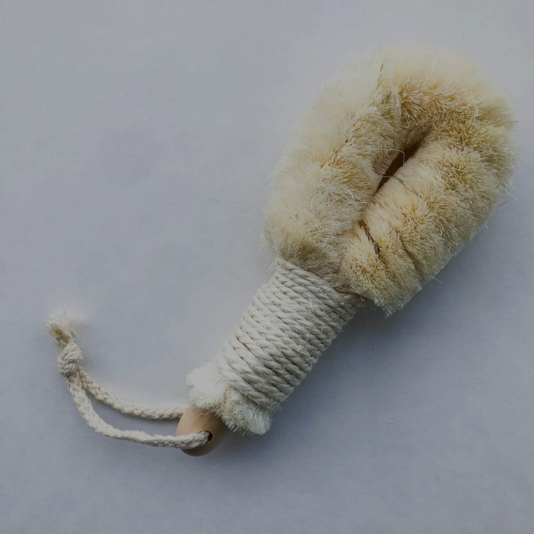 Dry brushing for Lymphatic Drainage