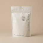 Ozco Goods Mineral Milk Bath Soak on a beige background