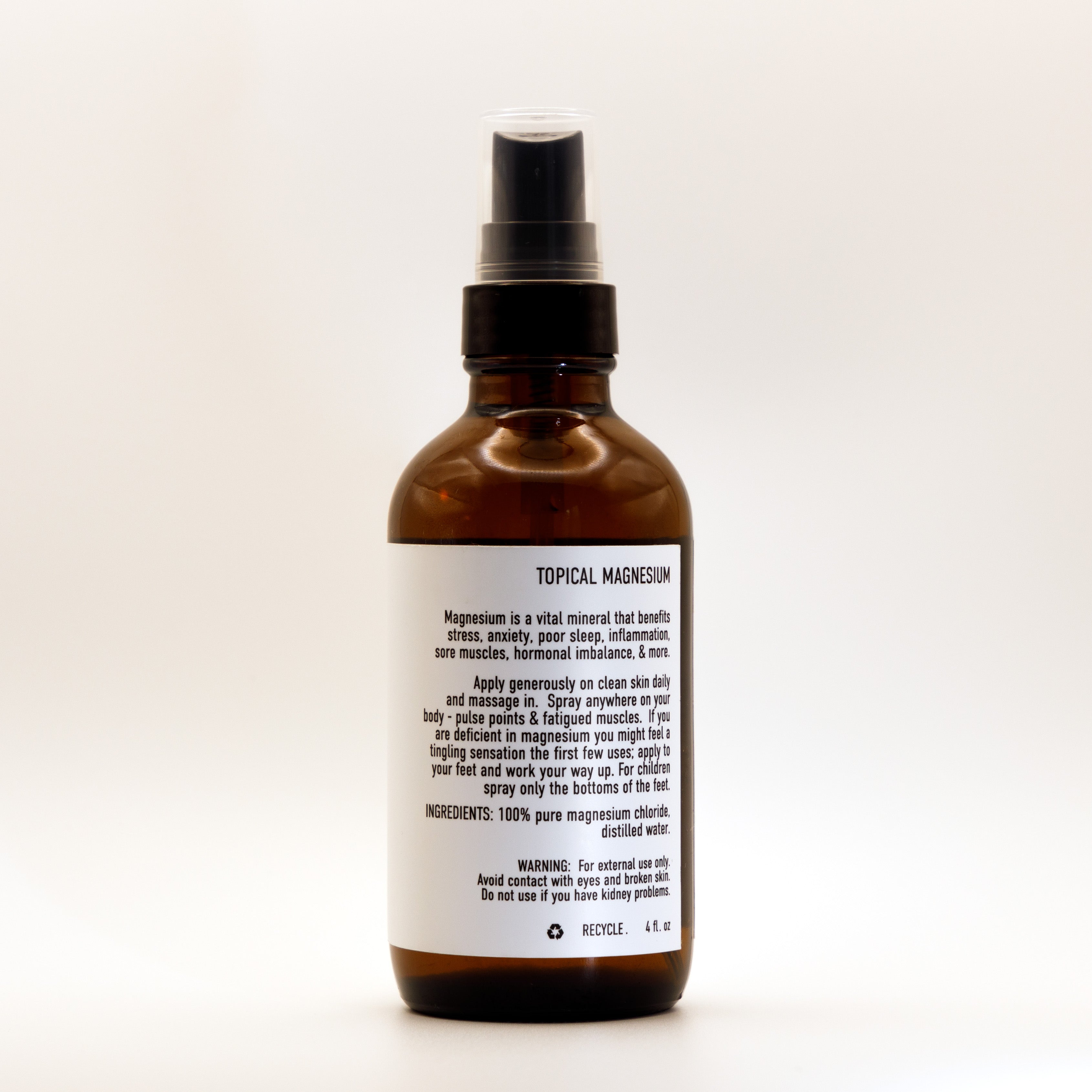 Ozco Goods Clean ingredients natural magnesium spray